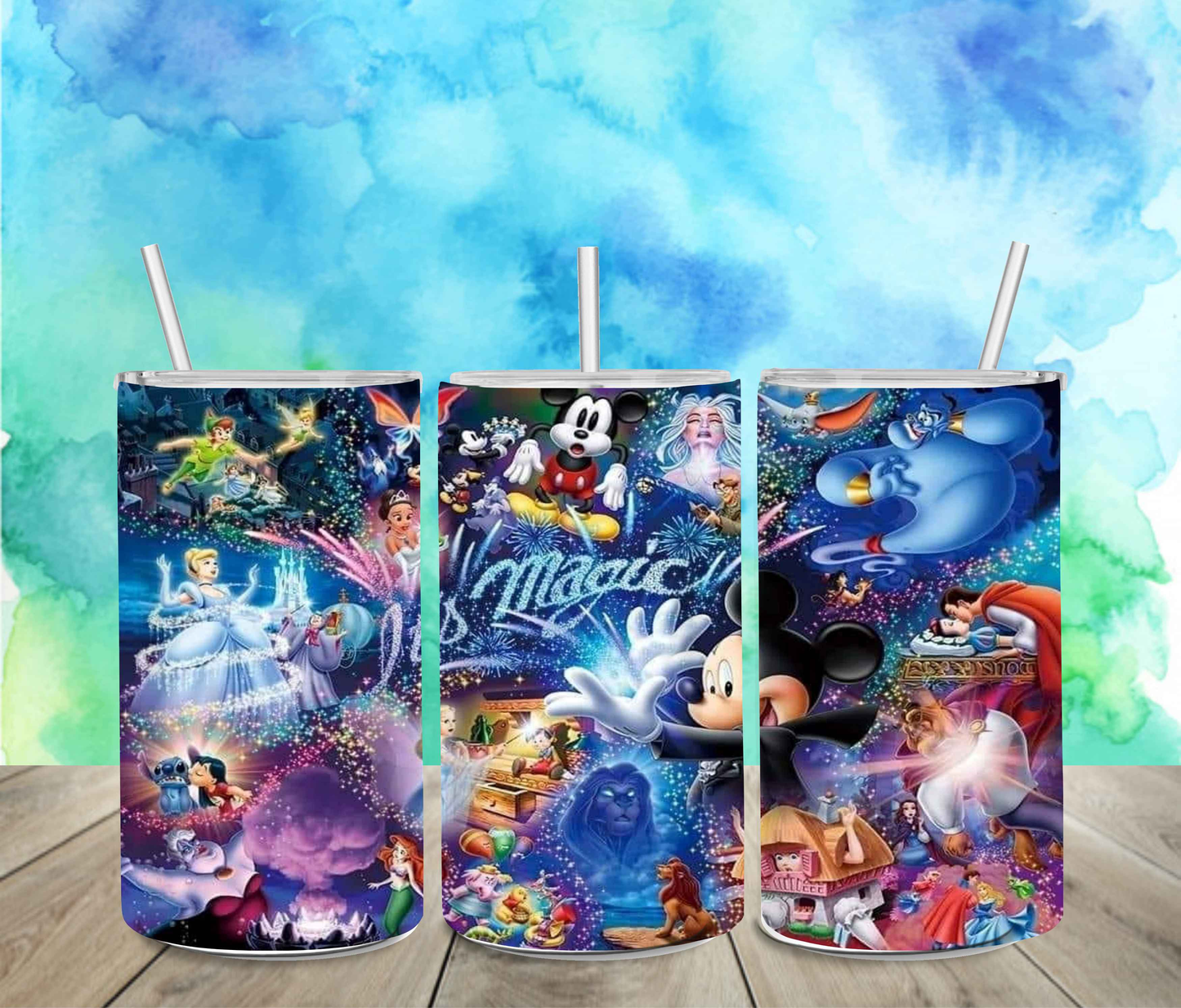 Disney Character 12oz Sippy or Skinny Tumbler