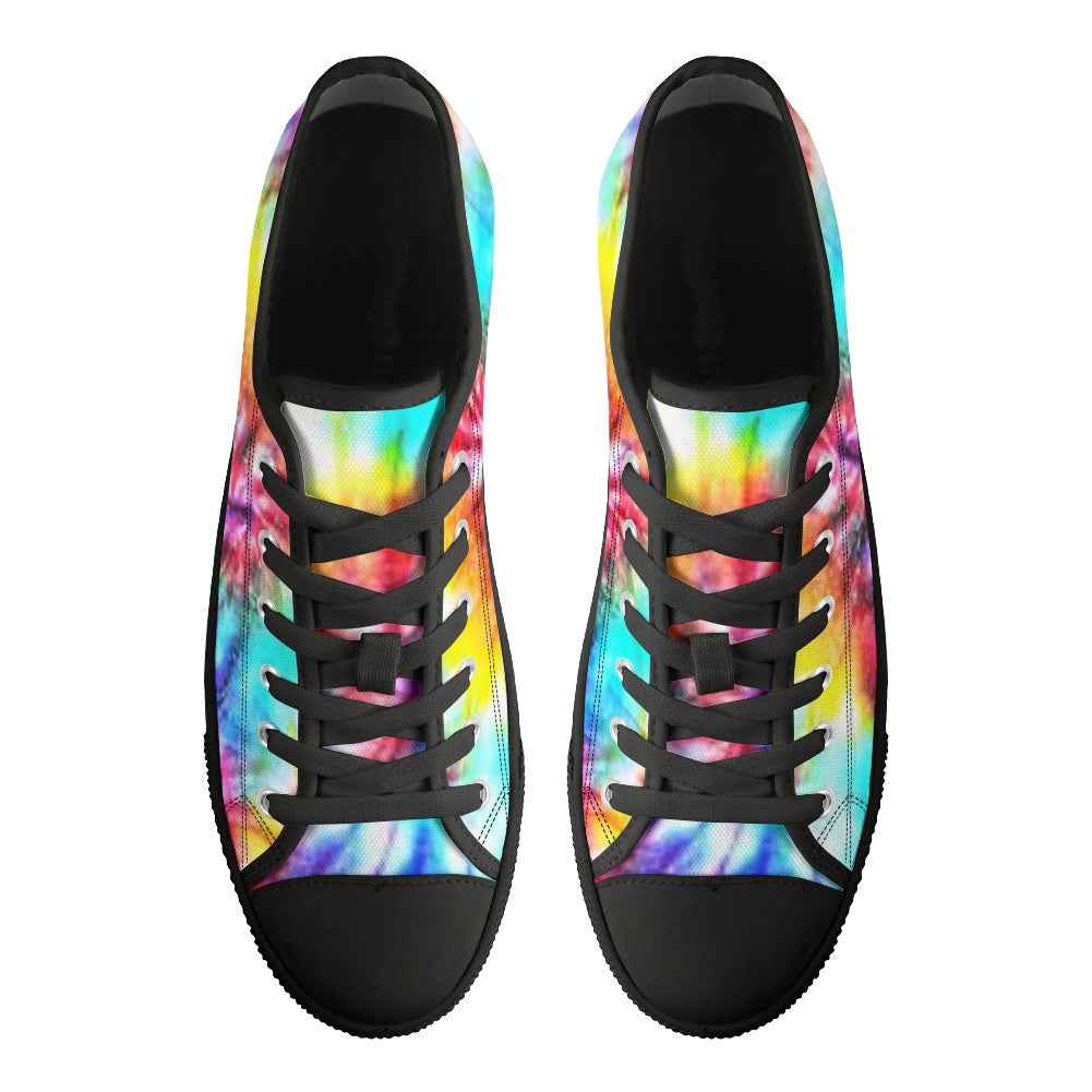Womans Tie Dye Canvas Shoe