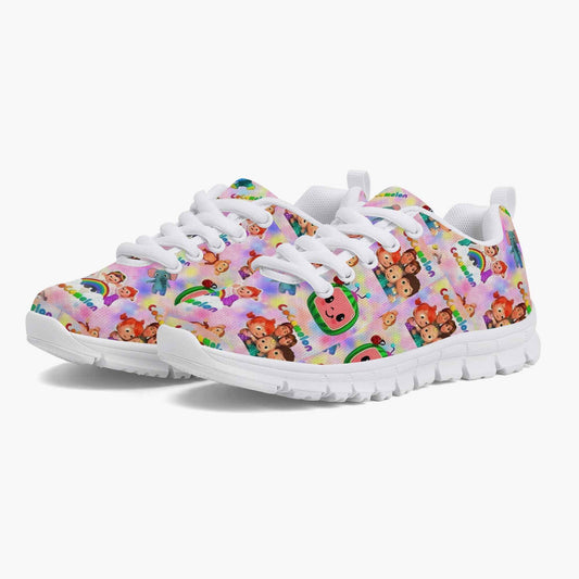 CoComelon Kids' Lightweight Sneakers - White