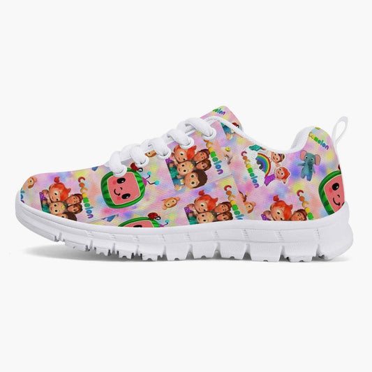 CoComelon Kids' Lightweight Sneakers - White