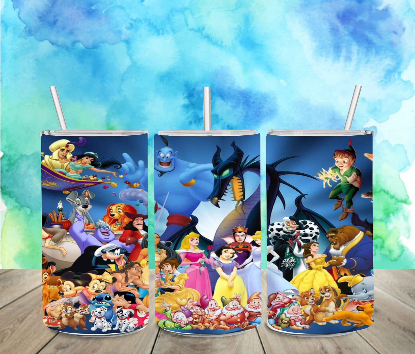 Disney Character 12oz Sippy or Skinny Tumbler