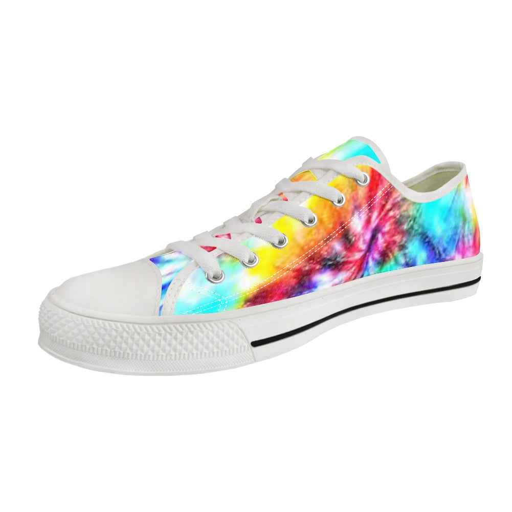 Womans Tie Dye Canvas Shoe