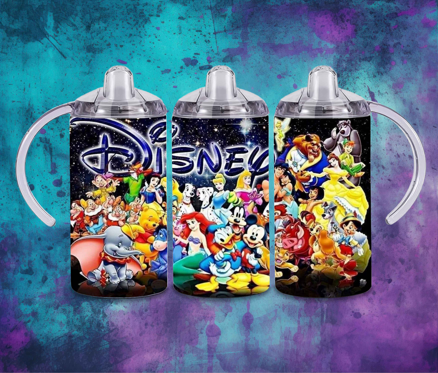 Disney Character 12oz Sippy or Skinny Tumbler