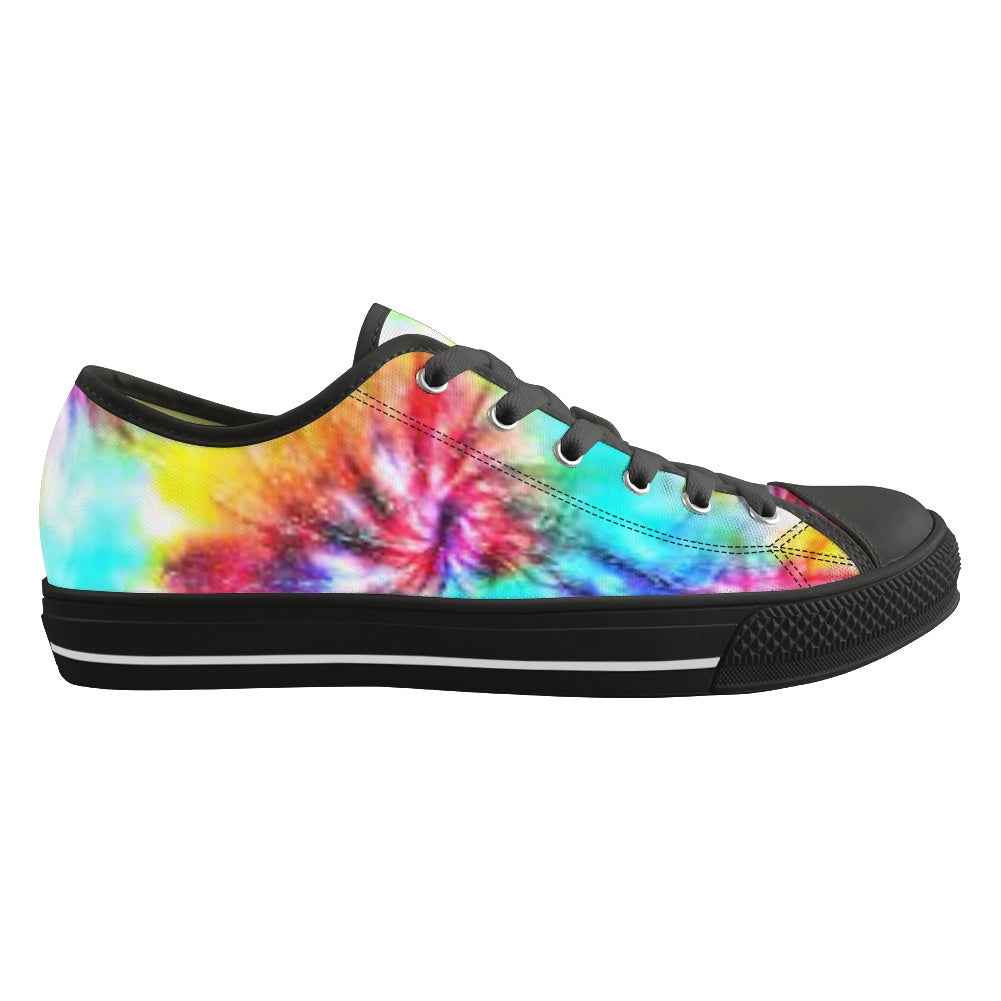 Womans Tie Dye Canvas Shoe