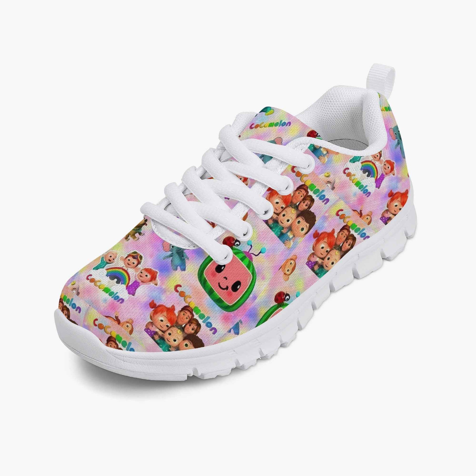 CoComelon Kids' Lightweight Sneakers - White