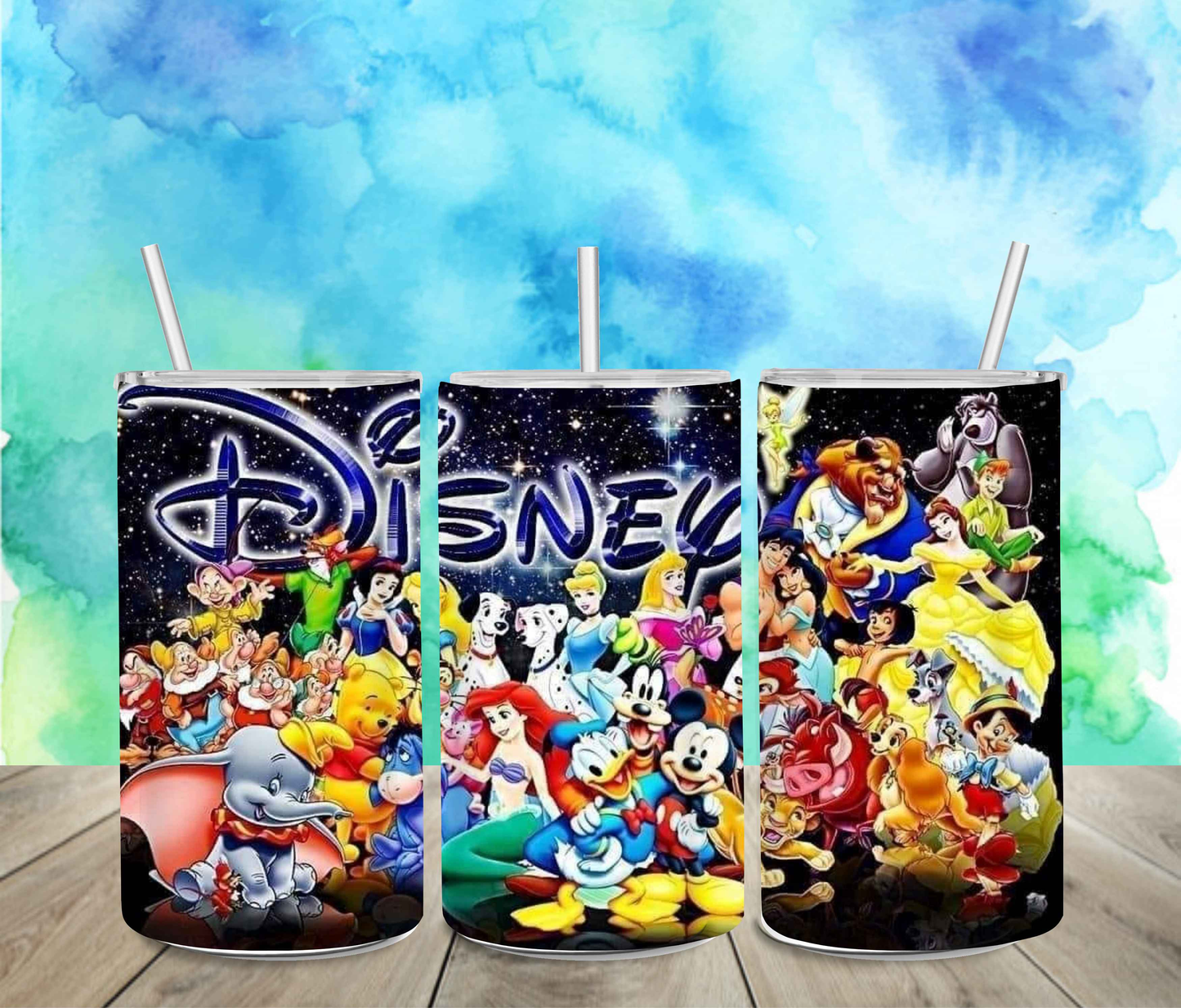Disney Character 12oz Sippy or Skinny Tumbler