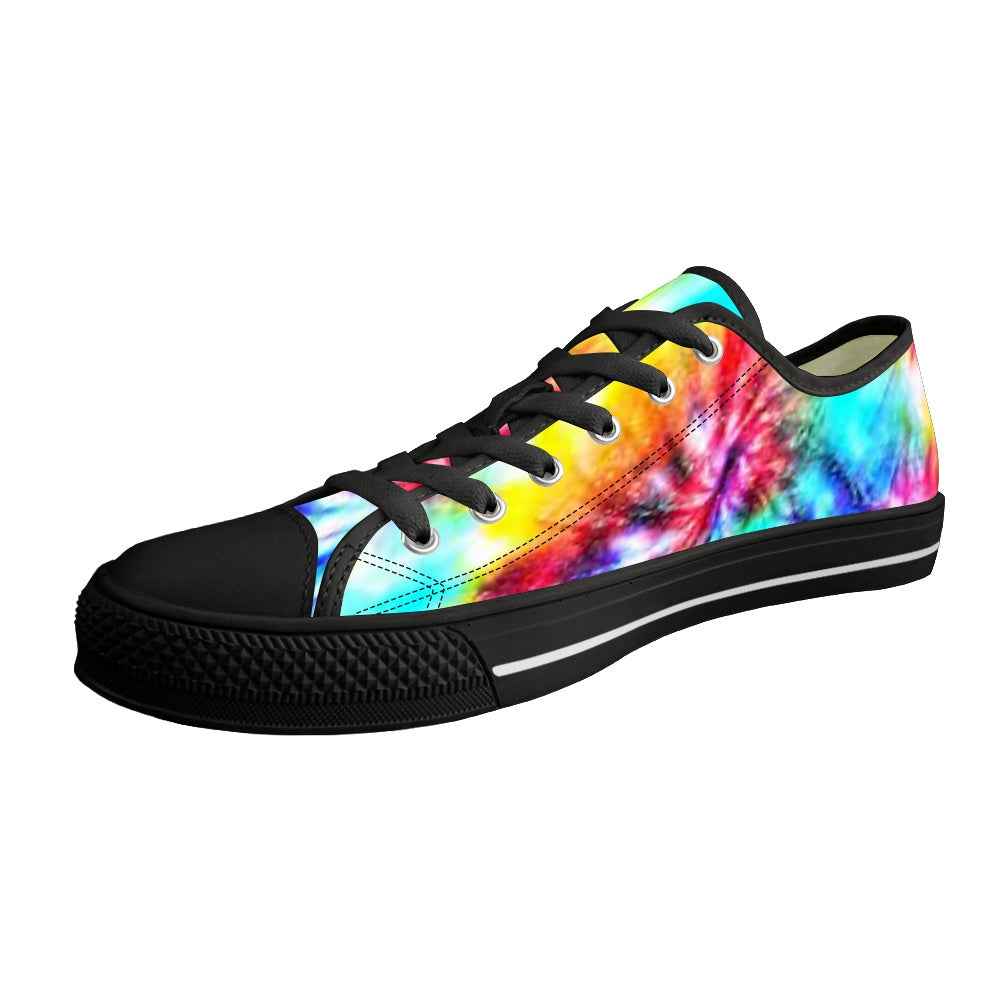 Womans Tie Dye Canvas Shoe
