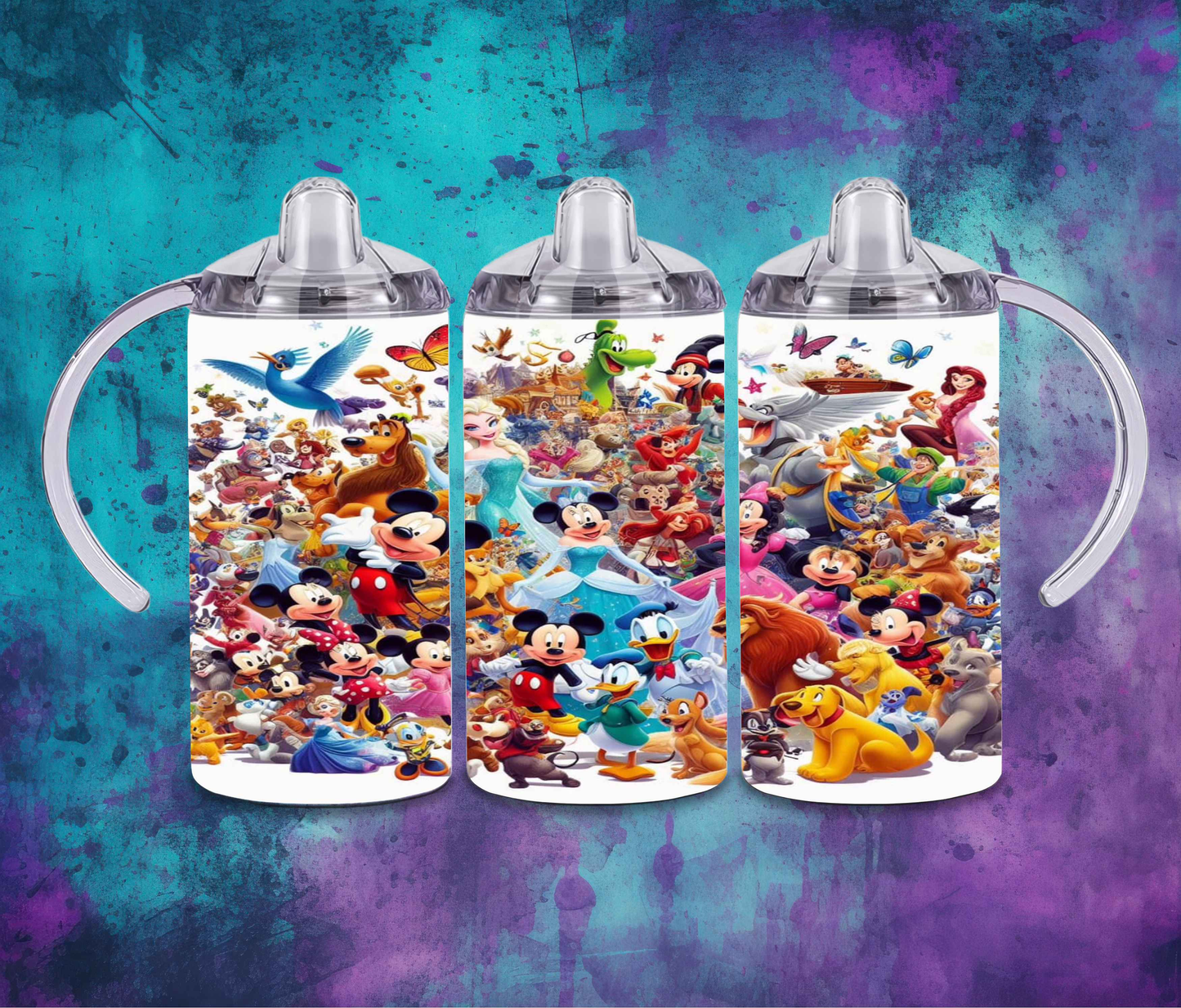 Disney Character 12oz Sippy or Skinny Tumbler