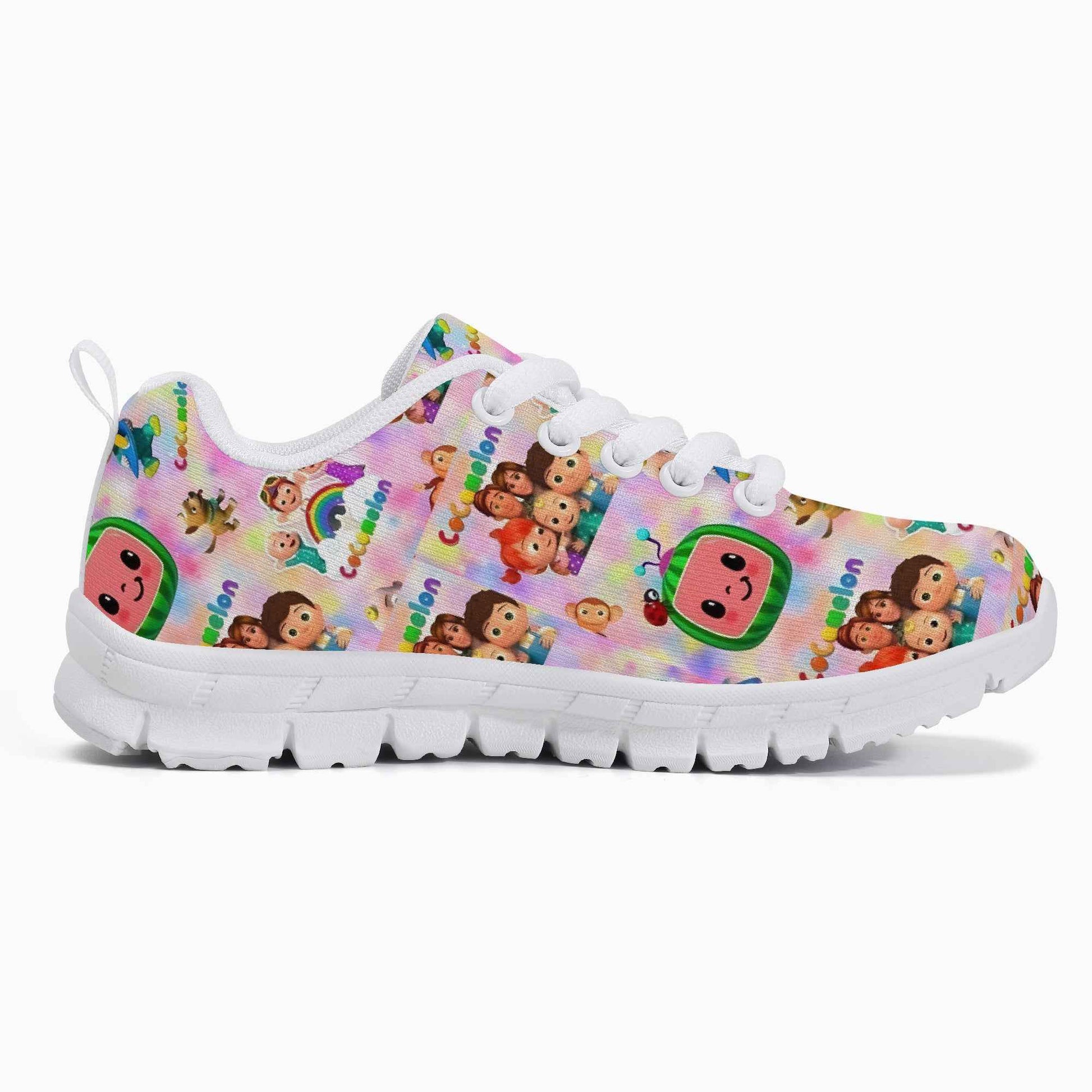 CoComelon Kids' Lightweight Sneakers - White