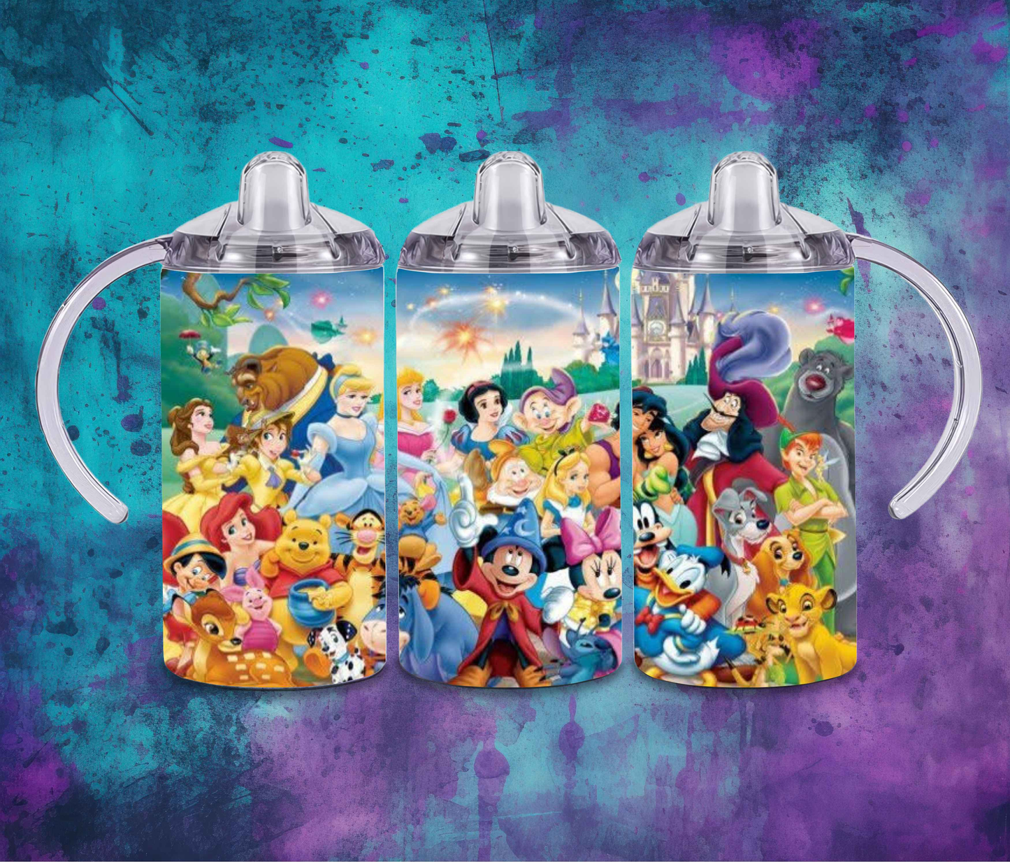 Disney Character 12oz Sippy or Skinny Tumbler