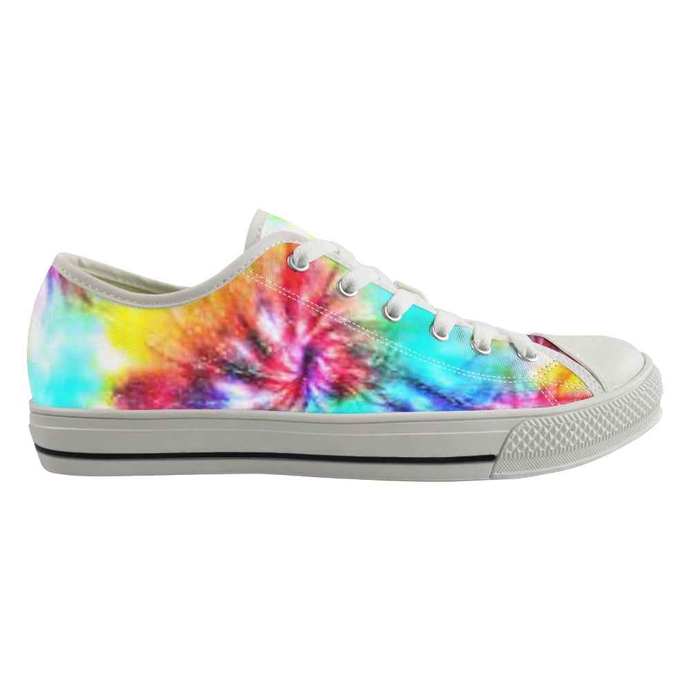 Womans Tie Dye Canvas Shoe