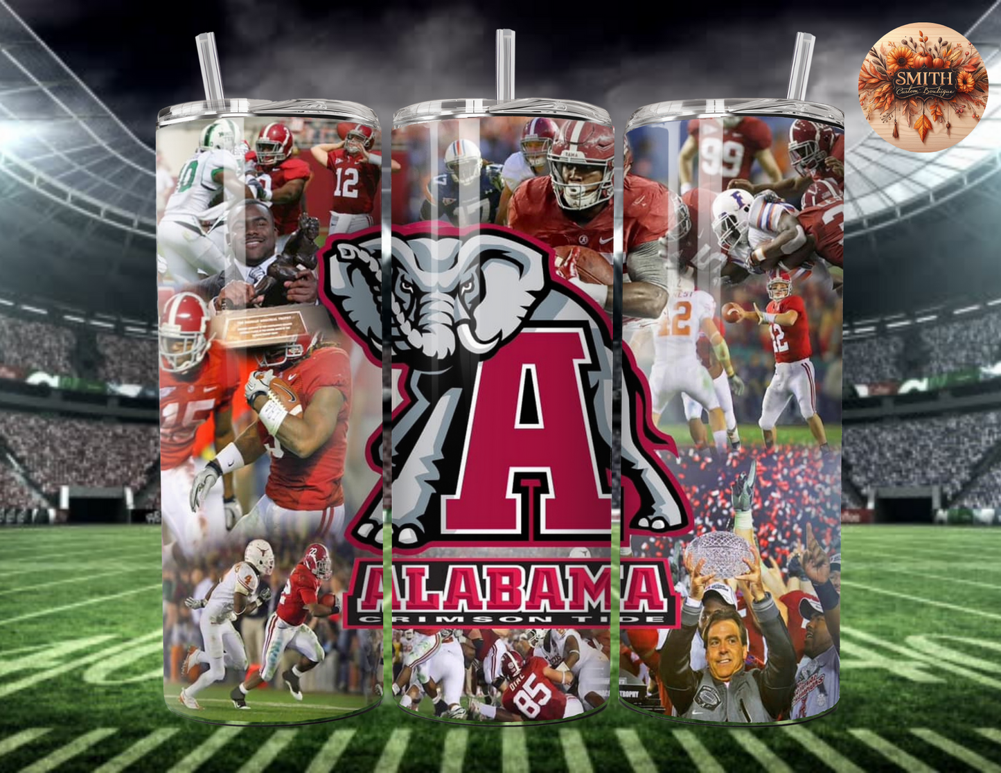 Alabama Football Tumbler