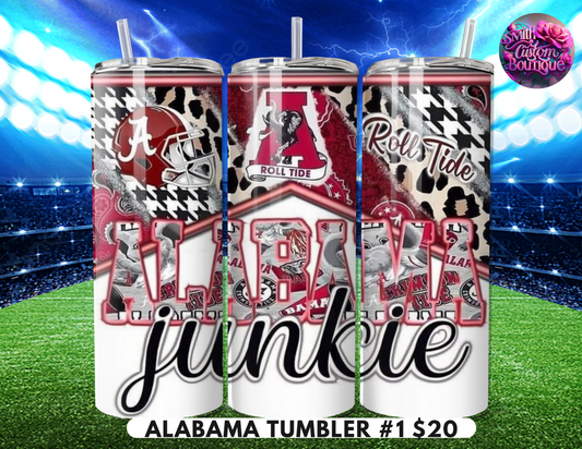 Alabama Football Tumbler