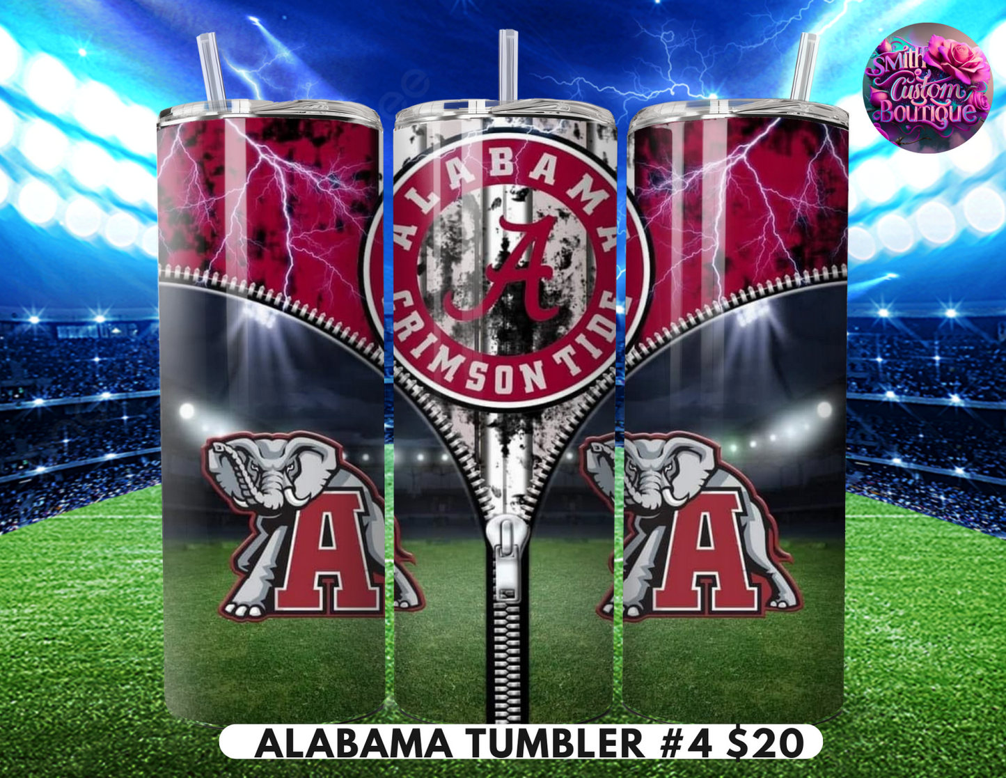 Alabama Football Tumbler