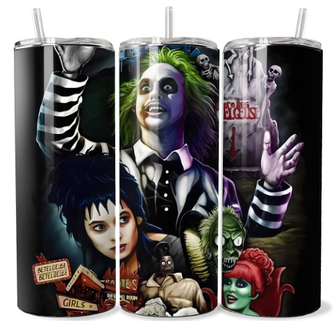 Beetlejuice Tumbler