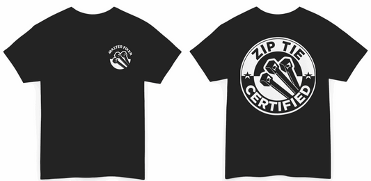 "Master Fixer" - Zip Tie Certified Graphic Shirt
