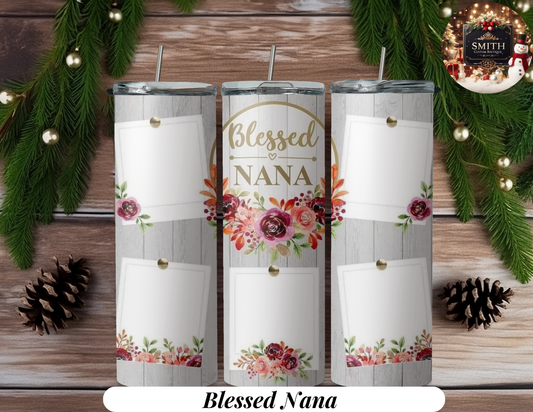 Blessed Nana Photo Tumbler