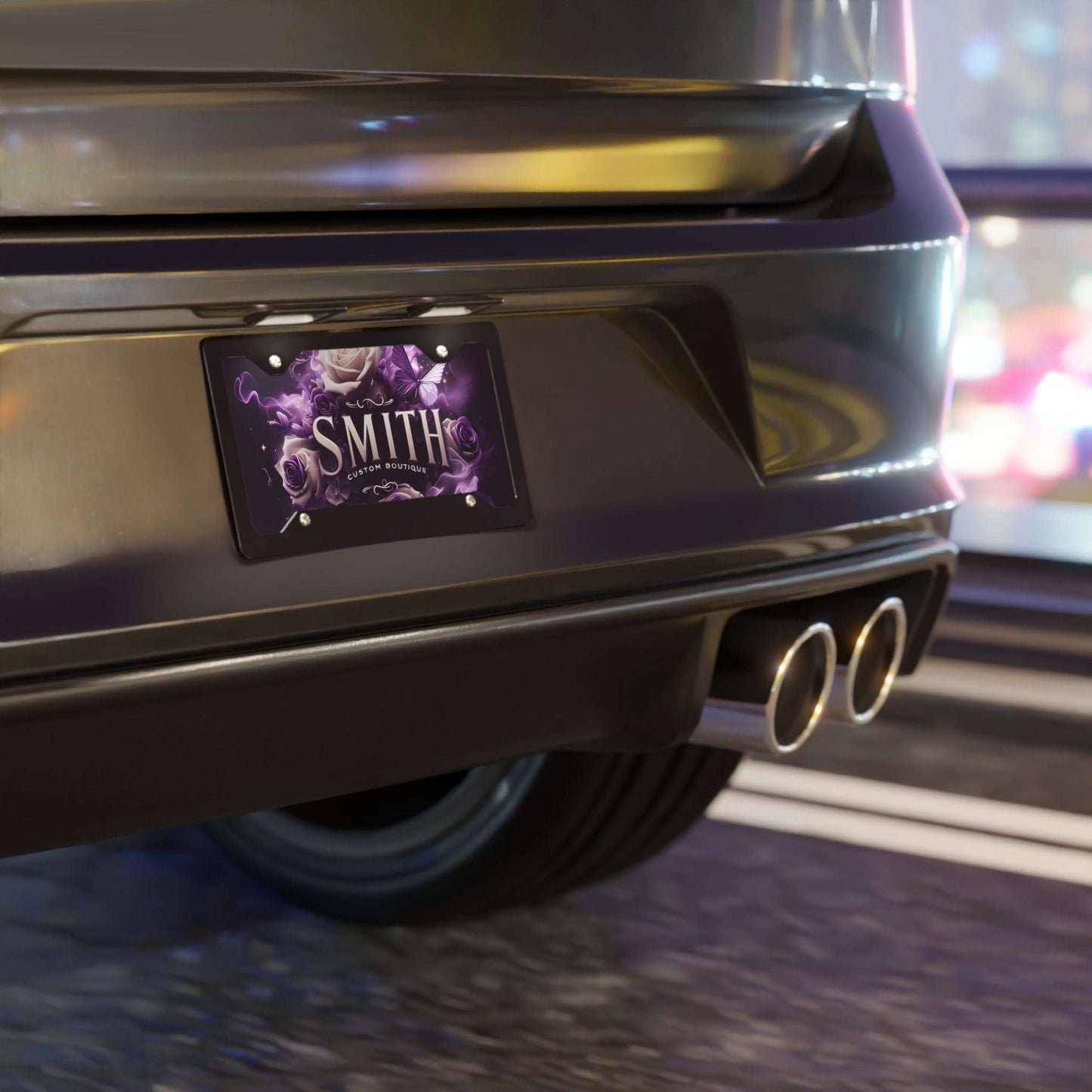 Custom License Plate