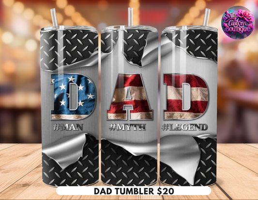 Dad Tumbler Style 1