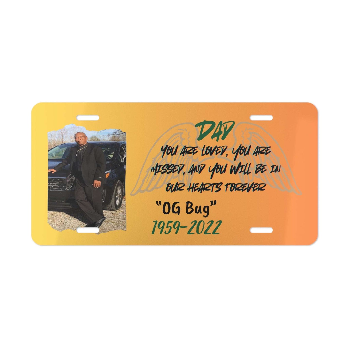 Custom License Plate