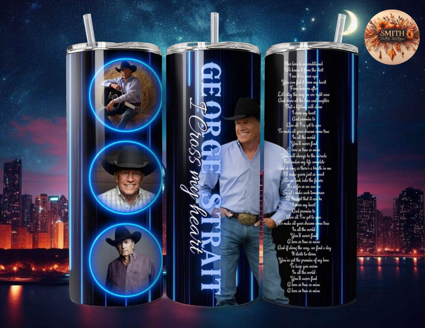 George Strait Tumbler