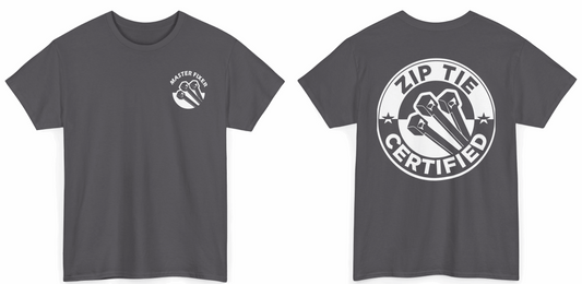 "Master Fixer" - Zip Tie Certified Graphic Shirt