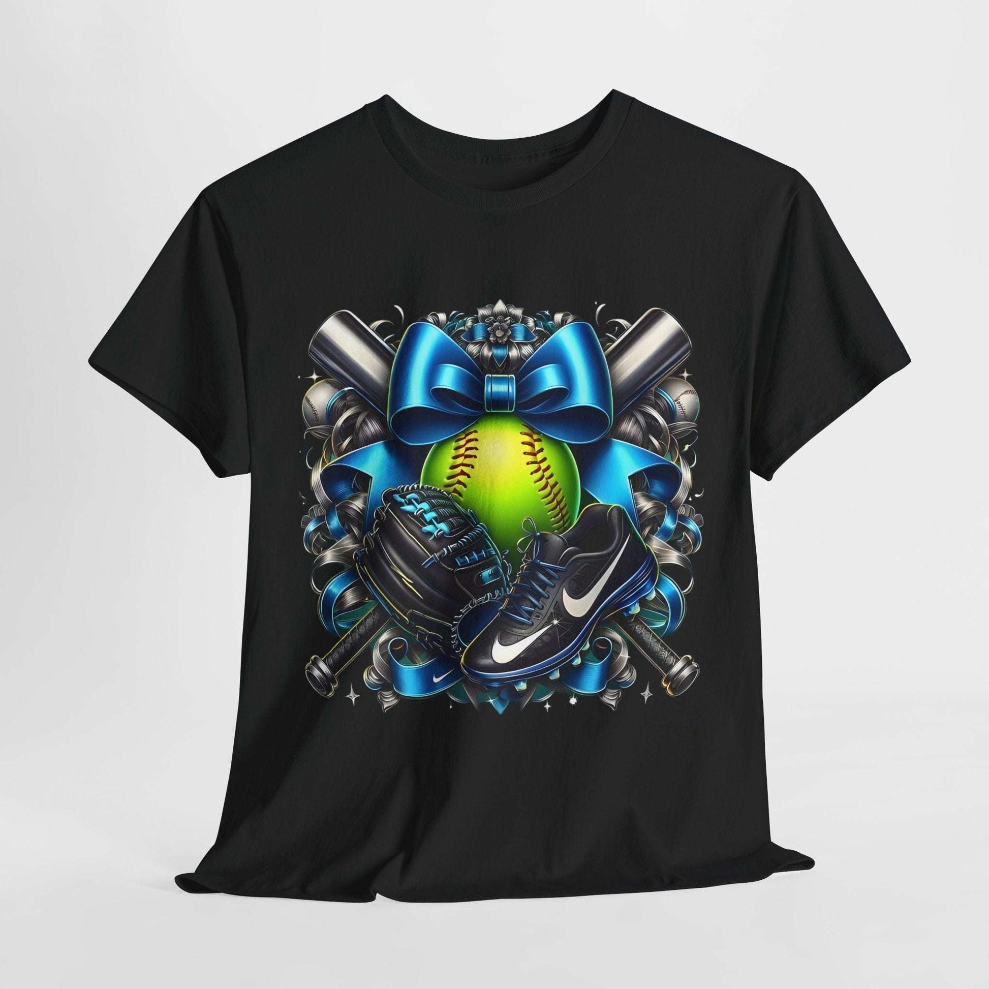 Softball Swag Cotton Tee - Perfect for Players and Fans