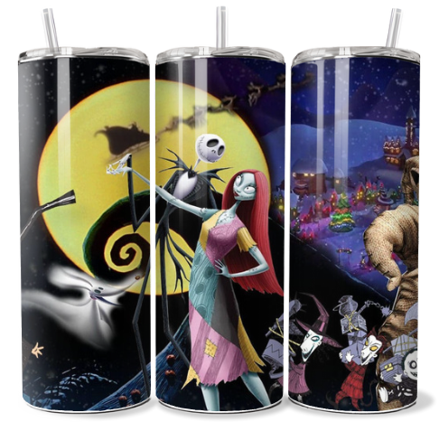 Nightmare Before Christmas Tumblers