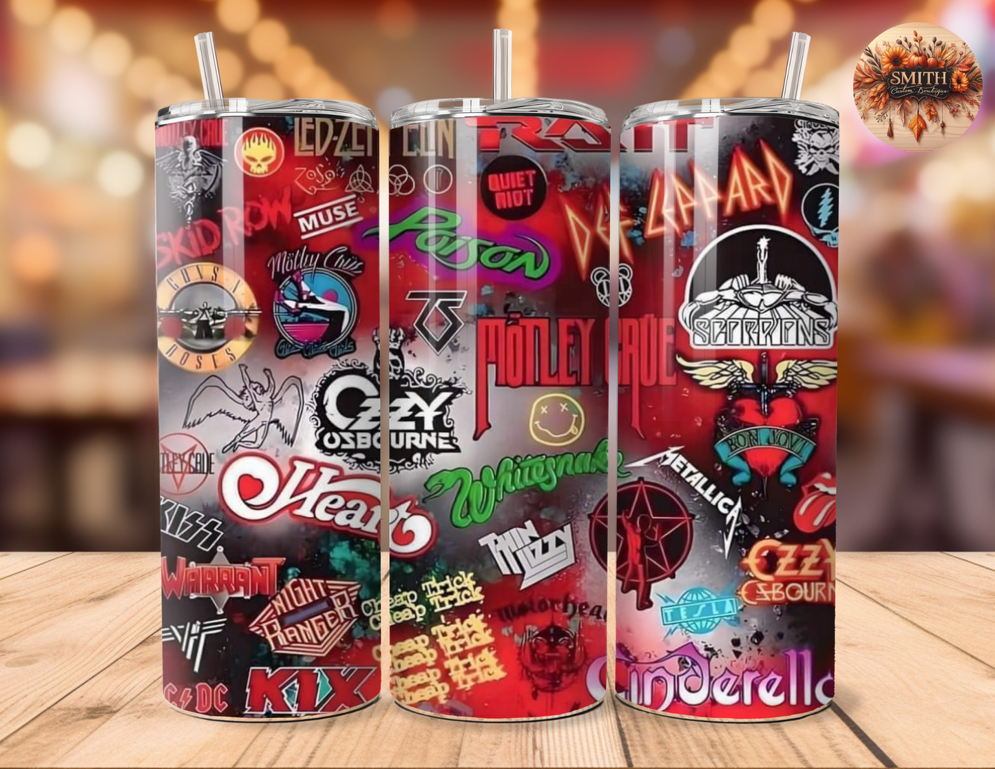 Rock N Roll Tumbler