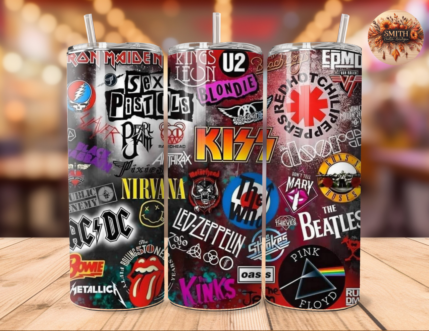 Rock N Roll Tumbler