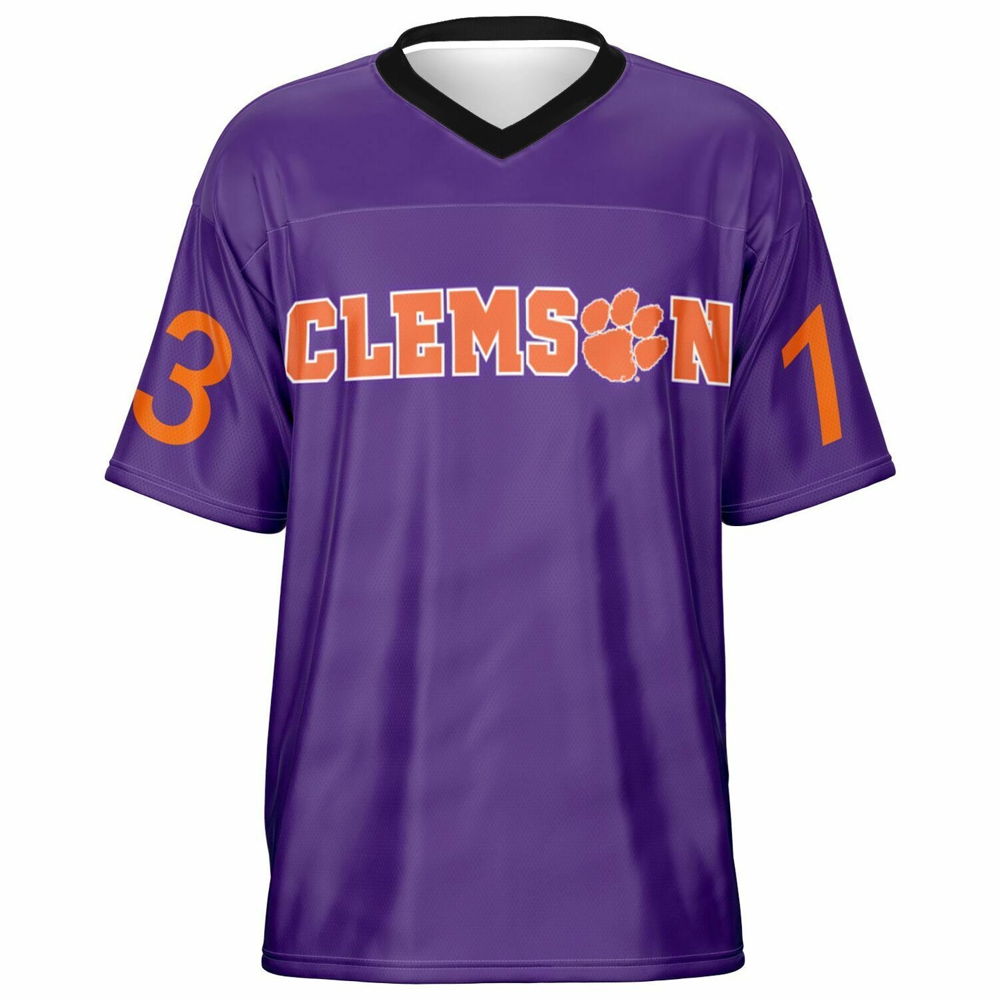 Clemson U Custom Football Jersey