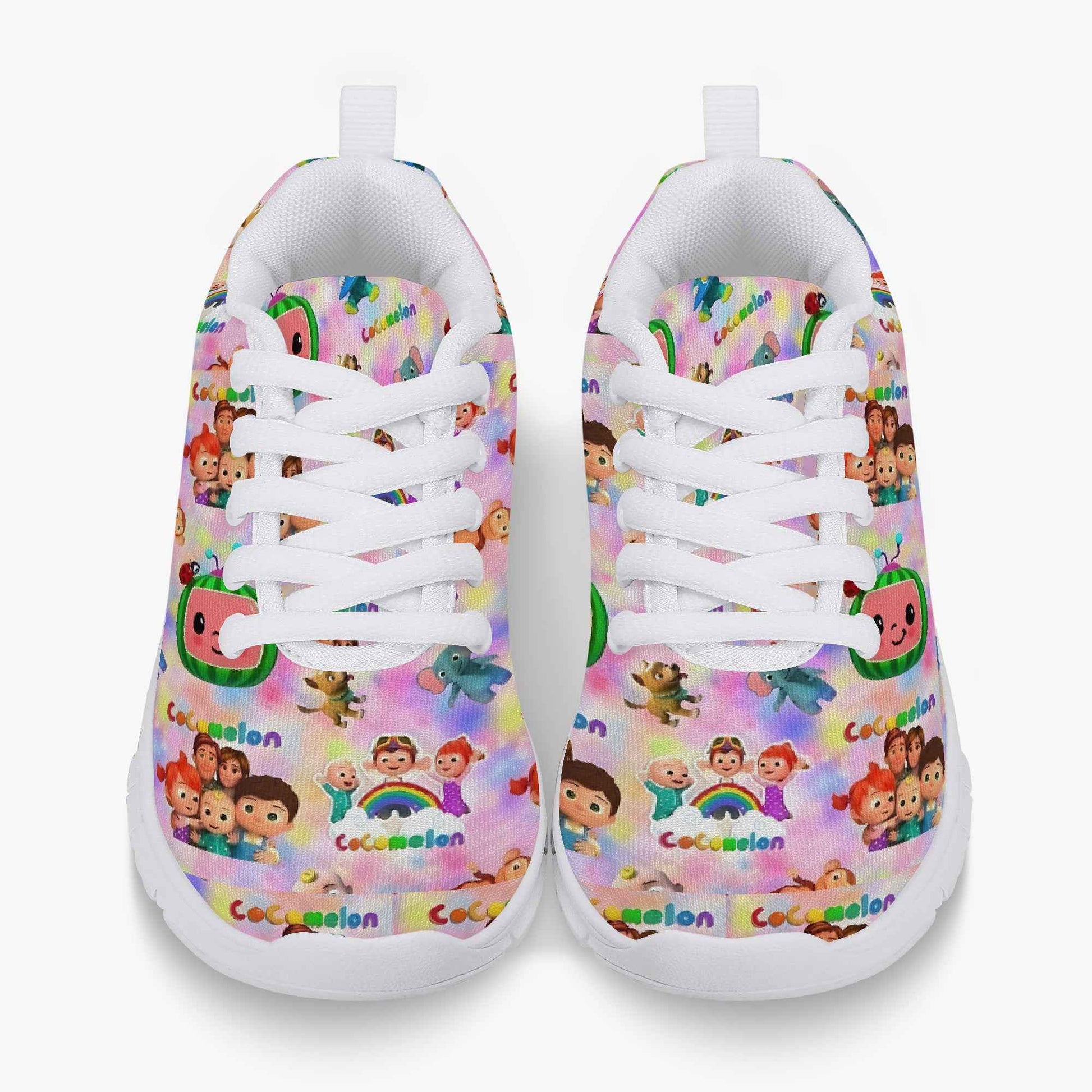 CoComelon Kids' Lightweight Sneakers - White