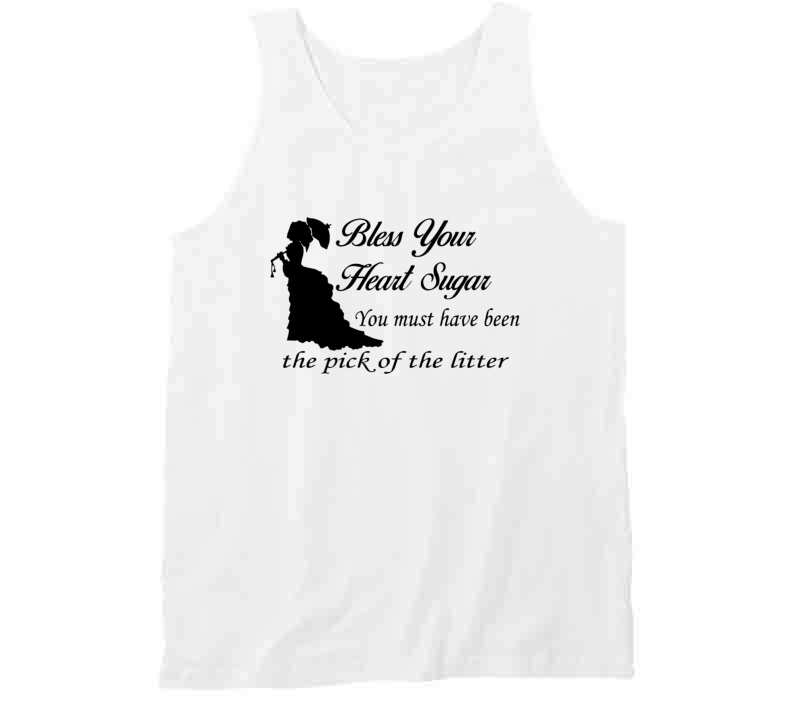 Bless Your Heart White Ladies T Shirt