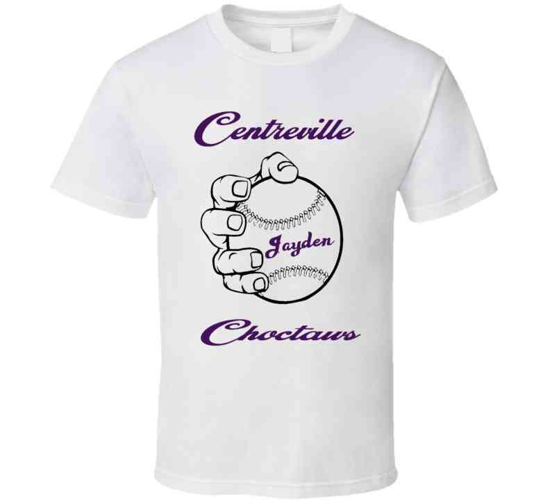 Choctaw Baseball#1 Ladies T Shirt