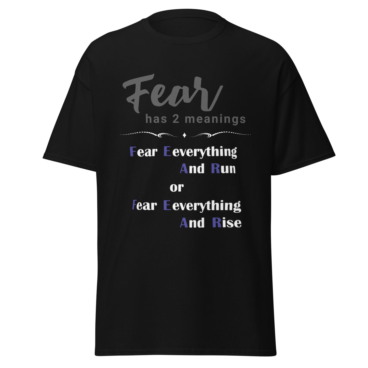 Fear Style Purple T-shirt