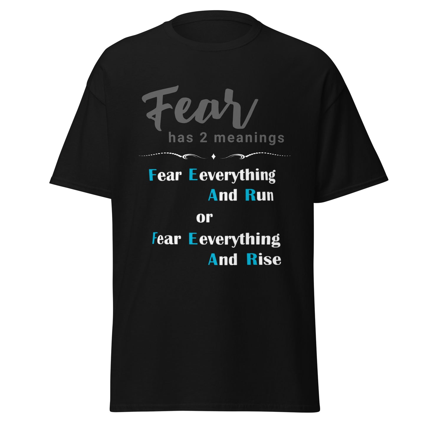 Fear Style Blue T-shirt