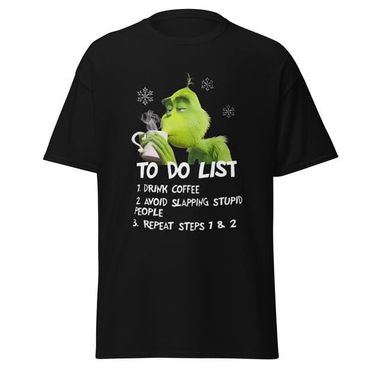 Grinch To Do List T-Shirt