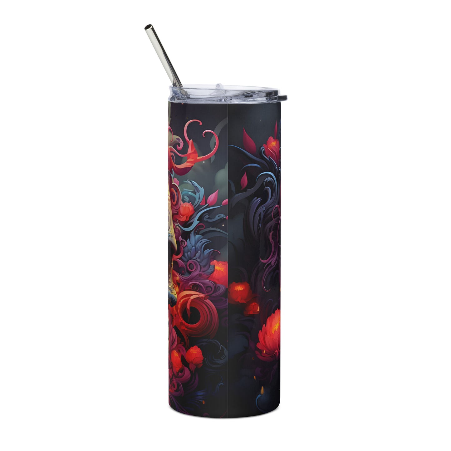 Skull Style 1 Skinny Tumbler