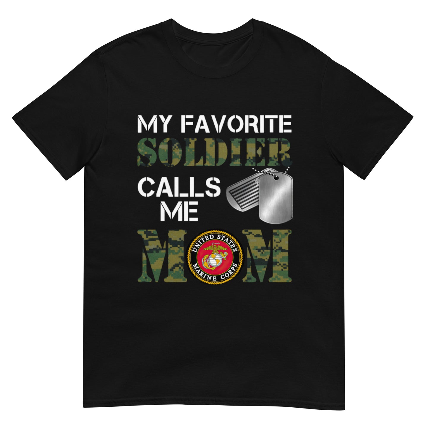 Marine Mom Softstyle T-Shirt