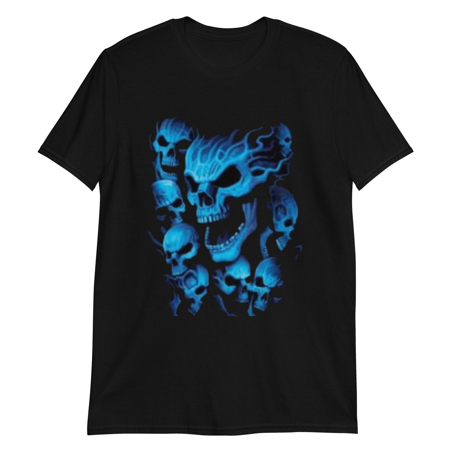 Blue Skull Unisex T-Shirt