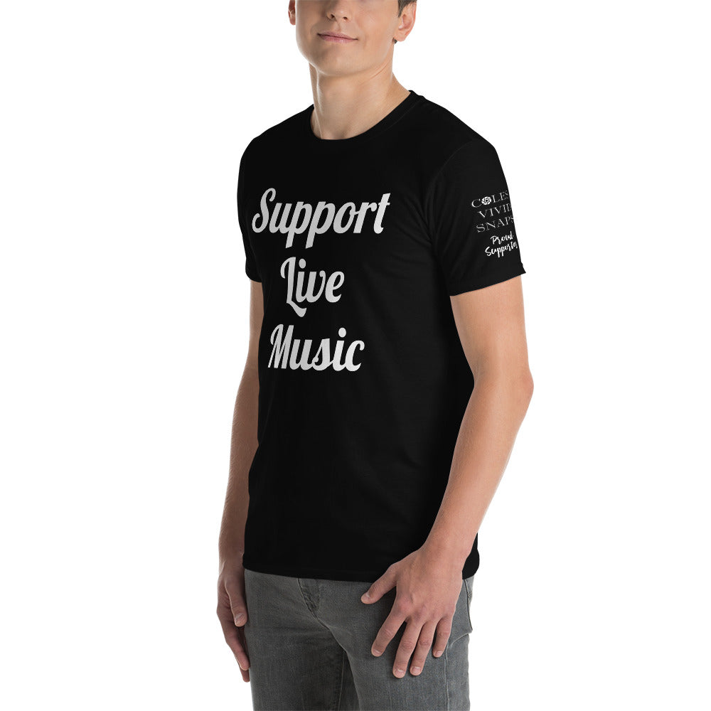 Support Live Music Unisex T-Shirt