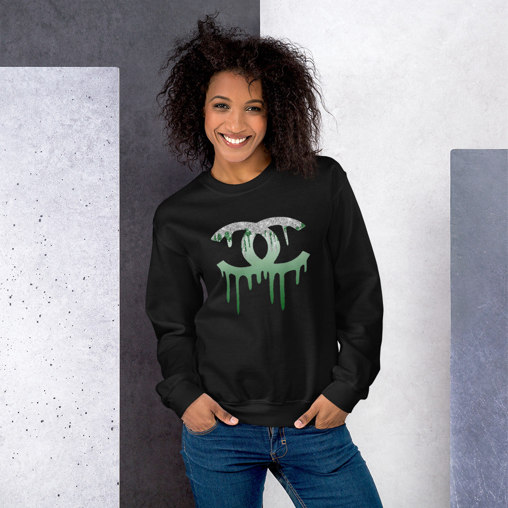 CC Drip Sweatshirt - Green