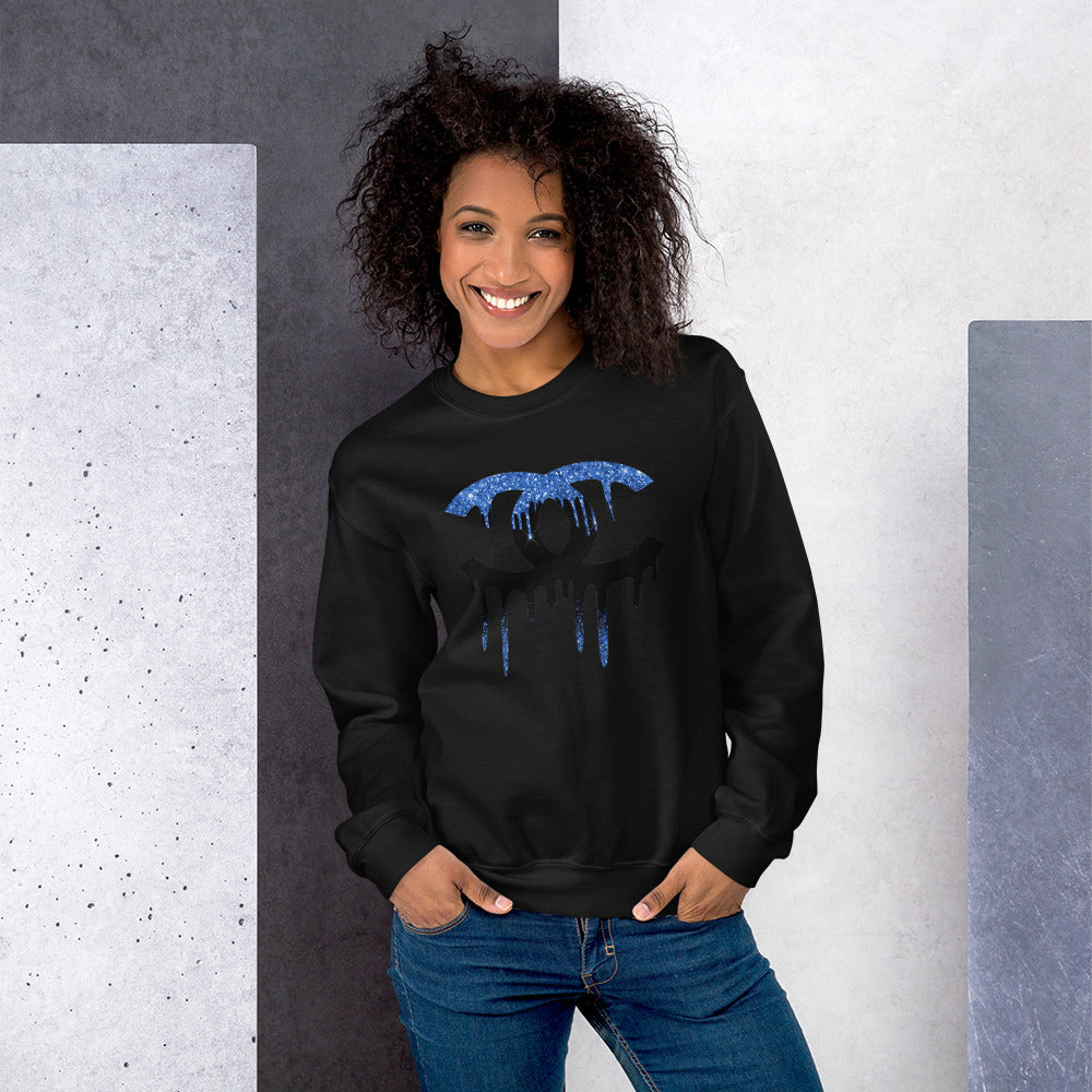 CC Drip Sweatshirt - Blue