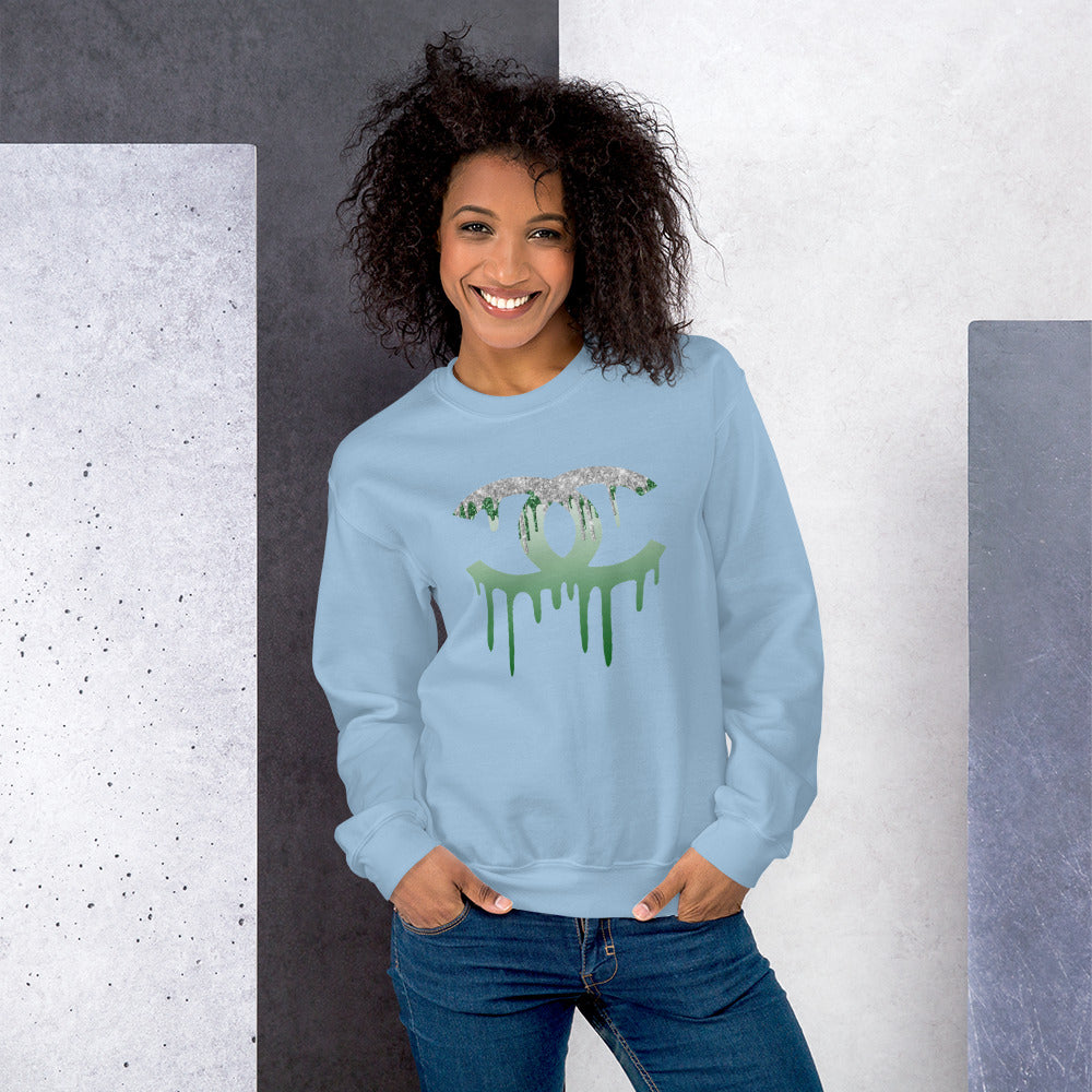 CC Drip Sweatshirt - Green