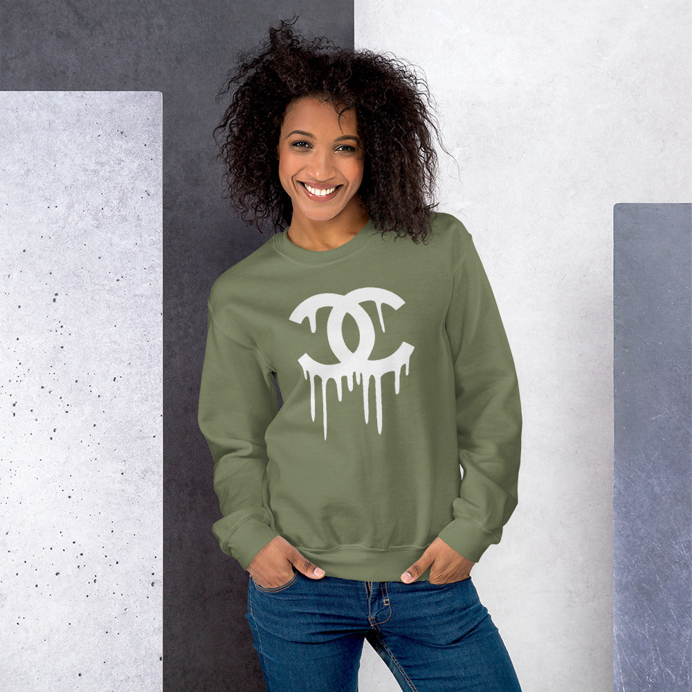 Green chanel clearance sweatshirt