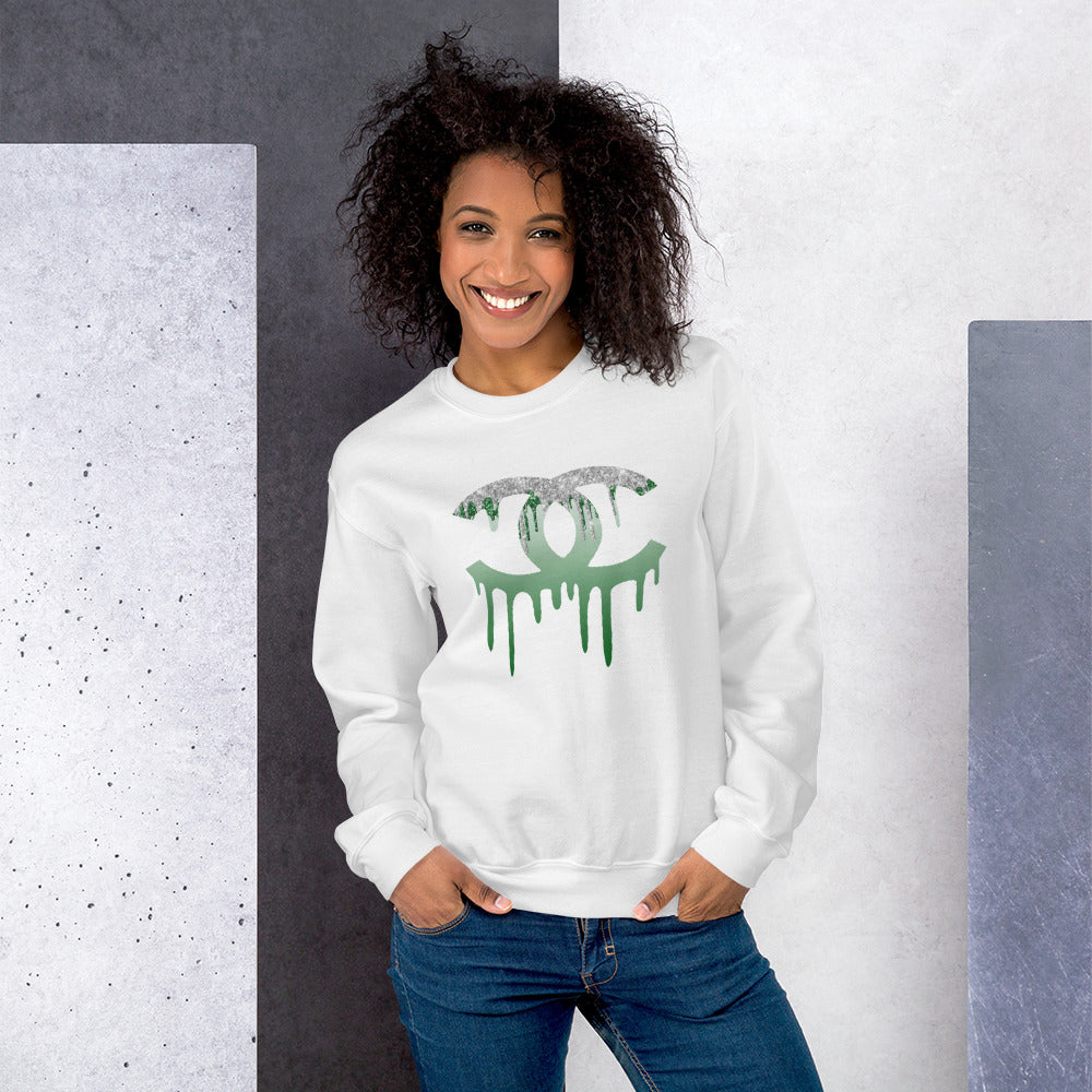 CC Drip Sweatshirt - Green