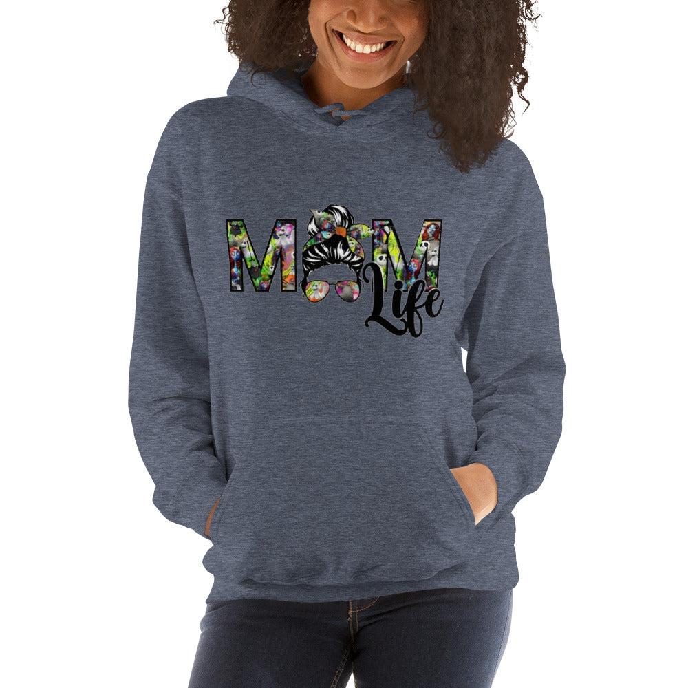 Mom Life Hoodie - Nightmare Before Christmas Themed