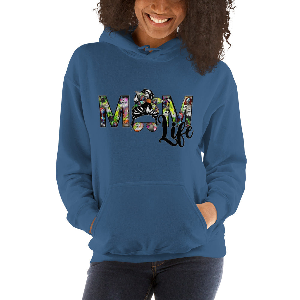 Mom Life Hoodie - Nightmare Before Christmas Themed