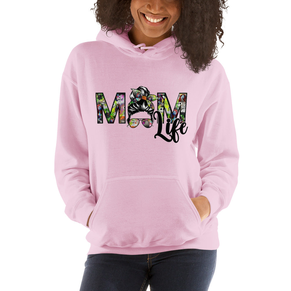 Mom Life Hoodie - Nightmare Before Christmas Themed