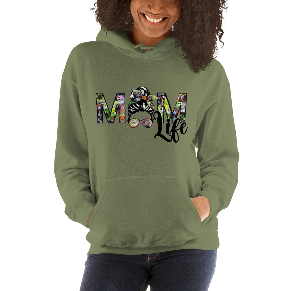 Mom Life Hoodie - Nightmare Before Christmas Themed